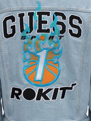 GUESS Rokit Basketball Denim Jacket