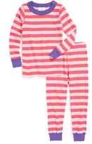 Thumbnail for your product : Hanna Andersson Two-Piece Fitted Pajamas (Toddler Girls)
