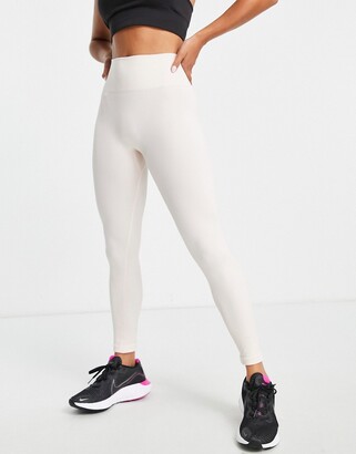 Hoxton Haus Petite seamless gym leggings in stone - ShopStyle Trousers