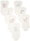 Bodysuits-stella mccartney kids set of 7 cotton jersey bodysuits