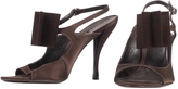 Thumbnail for your product : Andrew Gn Brown Sandals