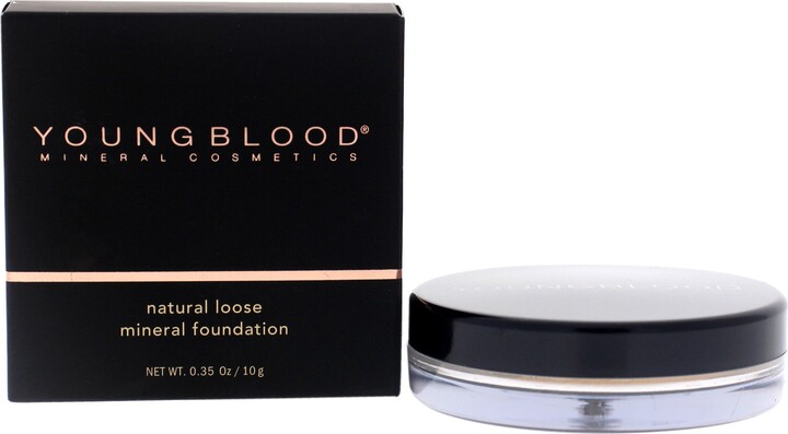 Young Blood Natural Loose Mineral Foundation - Barely Beige by Youngblood for Women - 0.35 oz Foundation