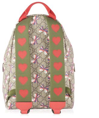 Gucci Childrens Unisex Gg Bow Backpack