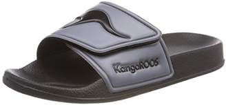 KangaROOS Unisex Adults' K-Bath V Loafers, (Jet Black/Steel Grey 5003)