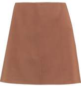 Nina Ricci Wool-Blend Crepe Skirt 