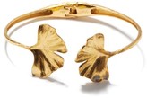 Thumbnail for your product : Aurélie Bidermann Fine Jewellery Aurelie Bidermann Fine Jewellery - Ginkgo Leaf 18kt Gold Bracelet - Gold