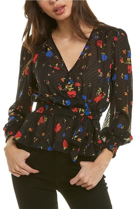 The Kooples Daydream Flowers Silk Top - ShopStyle