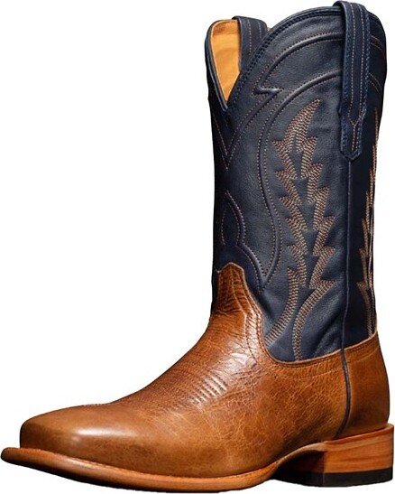 Men's Tecovas The Doc Western Boots Outdoor 12 Tan Bison