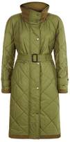 Thumbnail for your product : Burberry Quilted Parka with Tie Waist