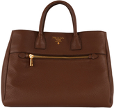 Thumbnail for your product : Prada Vitello Daino Leather Tote Bag