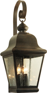 2nd Ave Lighting La Palma 3 - Bulb 20" H Outdoor Wall Lantern