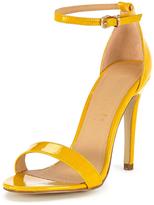Thumbnail for your product : Shoebox Shoe Box Isabella Ankle Strap Minimal Heeled Sandals - Yellow