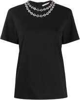 Thumbnail for your product : Christopher Kane flower crystal T-shirt