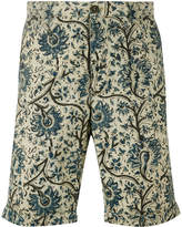 Thumbnail for your product : Incotex floral print bermudas