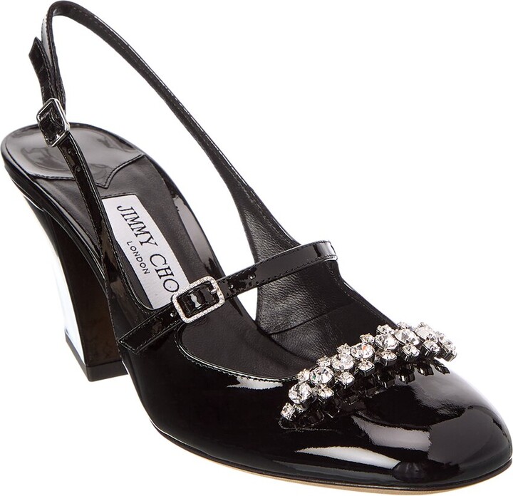 Jimmy Choo Belinda 70 Patent Slingback Pump