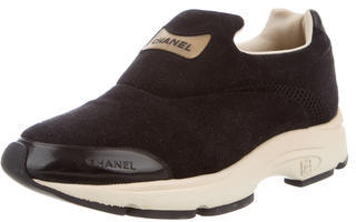 Chanel Suede Sneakers
