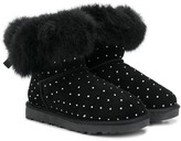 Thumbnail for your product : MonnaLisa TEEN gem-embellished ankle boots