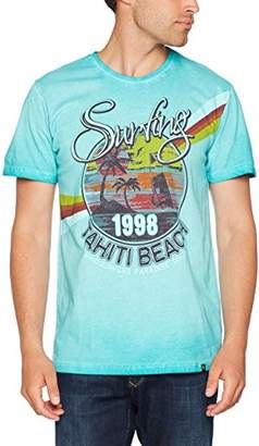 Joe Browns Men's Surfing T-Shirt Regular Fit Crew Neck Short Sleeve T - Shirt,(Manufacturer Size: 45/47)