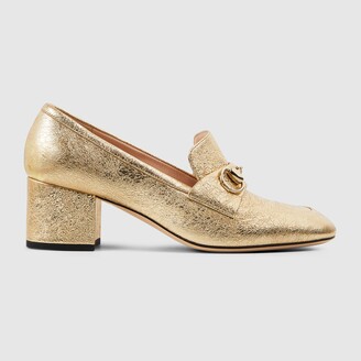 Gucci Women's Gold Shoes | ShopStyle