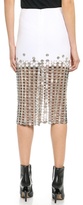 Thumbnail for your product : Wes Gordon Skirt with Swarovksi Crystals