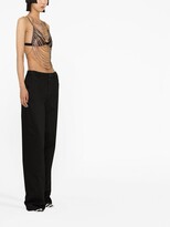 Thumbnail for your product : Benedetta Bruzziches Aura crystal-embellished halter top