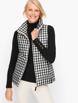 talbots puffer vest