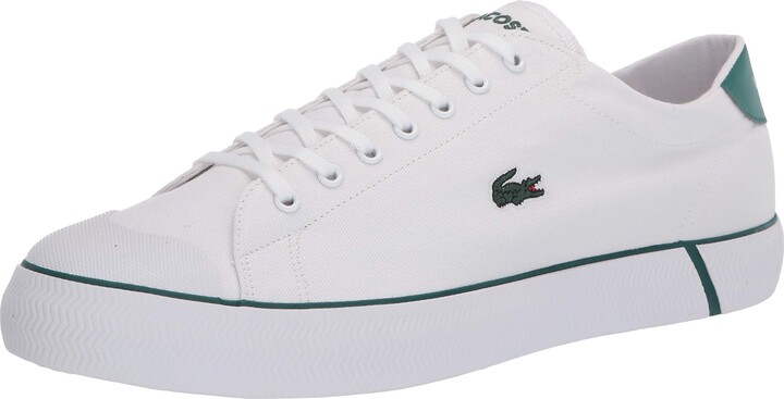 green lacoste trainers
