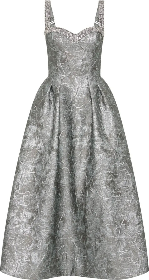 Rebecca Vallance Sterling midi dress