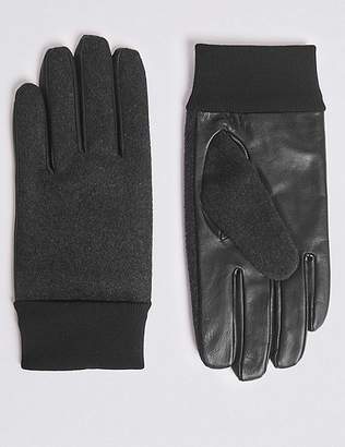 Marks and Spencer Leather & Wool Rich Gloves