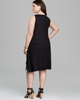 Thumbnail for your product : Eileen Fisher Plus Scoop Neck Sleeveless Dress
