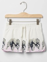 Thumbnail for your product : Gap Print dolphin shorts