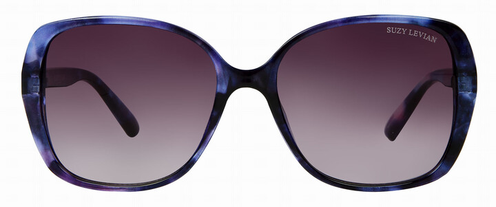 Suzy Levian Women's Square Lens Cat-Eye Sunglasses