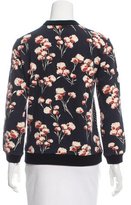 Thumbnail for your product : Tory Burch Printed Crew Neck Sweater