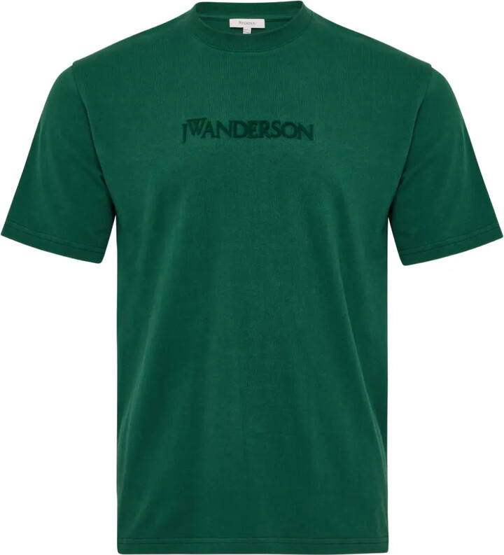 J.W.Anderson logo-embroidered T-shirt