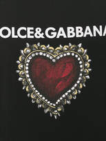 Thumbnail for your product : Dolce & Gabbana heart crest print T-shirt