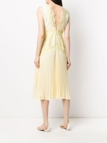 Thumbnail for your product : Self-Portrait Pleated Lace Dress
