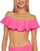 Thumbnail for your product : Trina Turk Women's Monaco Ruffled Bandeau Bikini Top