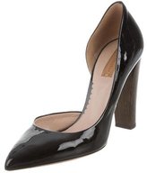 Thumbnail for your product : Reed Krakoff Patent Leather Pointed-Toe Pumps