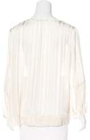 Thumbnail for your product : Magaschoni Long Sleeve Button-Up Blouse