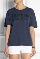 Thumbnail for your product : Clare V + Wear LACMA Charmant printed jersey T-shirt