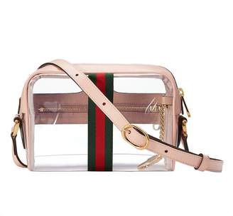 Gucci Ophidia mini transparent bag