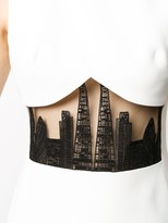 Thumbnail for your product : David Koma London skyline dress