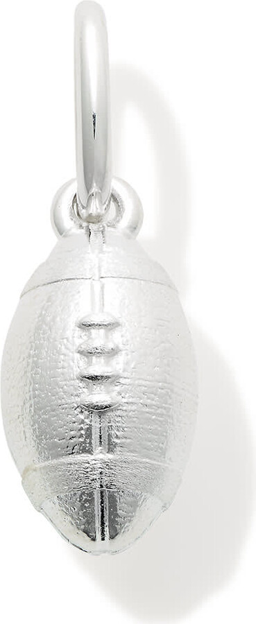 Kendra Scott Football Charm in Sterling Silver | Metal