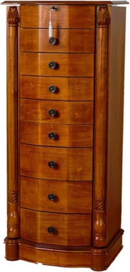 HIVES HONEY Florence honey Oak Jewelry Armoire