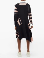 Thumbnail for your product : Preen Line Omisha Striped Cotton Rugby Dress - Black Pink