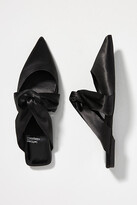Thumbnail for your product : Jeffrey Campbell Tied Down Knot Mules Black
