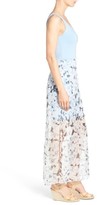Thumbnail for your product : Vince Camuto Petite Women's Print Chiffon Overlay Maxi Dress