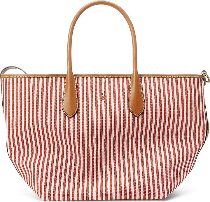 Buy Polo Ralph Lauren Women Brown Medium Tote Bag Online - 693682