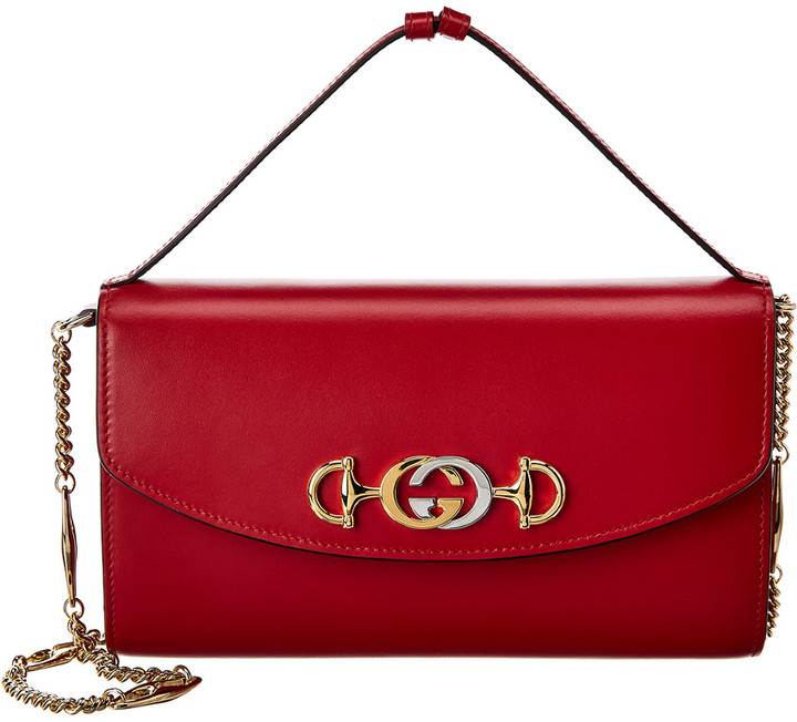 Gucci Zumi Small Leather Shoulder Bag ShopStyle Hobos