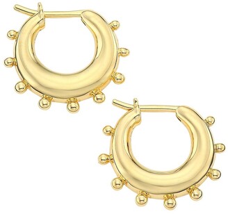 Gold Dangle Hoop Earrings | Shop the world's largest collection of 